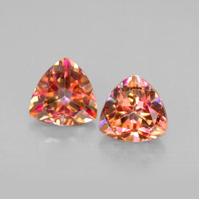 Achetez naturel ct multicolore topaze azotic gems, trillion, en provenance brésil chez gemselect. en stock, livraison internationale!