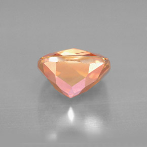 Topaze azotic arc-en-ciel premium naturelle coupe coussin, 2,68 ct, VVS