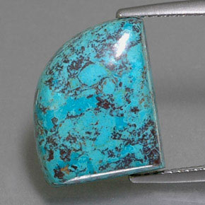 Azurite Bleu multicolore naturelle Forme fantaisie, 9.02 ct, Opaque