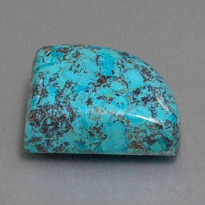 Azurite Bleu multicolore naturelle Forme fantaisie, 9.02 ct, Opaque