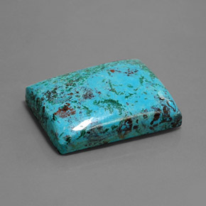 Azurite Bleu multicolore naturelle Baquette, 46,93 ct, Opaque