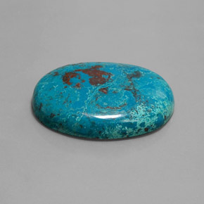 Azurite Bleu multicolore naturelle Coupe ovale, 43.19 ct, Opaque