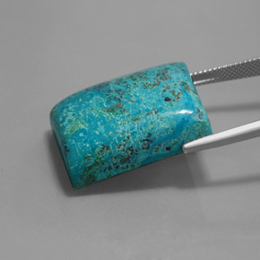 Azurite Bleu multicolore naturelle Baquette, 40.92 ct, Opaque