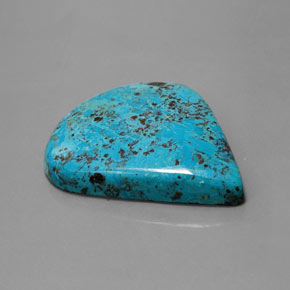 Azurite Bleu multicolore naturelle En forme de poire, 36.64 ct, Opaque