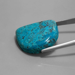 Azurite Bleu multicolore naturelle Forme fantaisie, 29.51 ct, Opaque