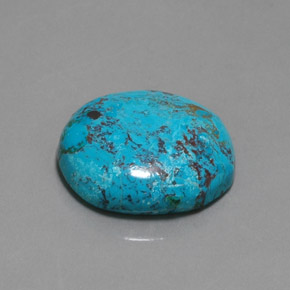 Azurite Bleu multicolore naturelle Coupe ovale, 19.59 ct, Opaque