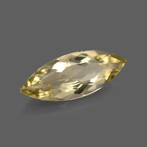 Béryl Jaune doré naturelle Marquise, 2.95 ct, IF