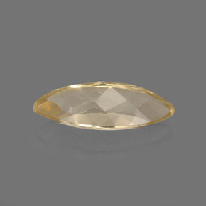 Béryl jaune naturelle marquise, 2,09 ct, VVS