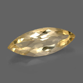Béryl jaune naturelle marquise, 2,80 ct, IF