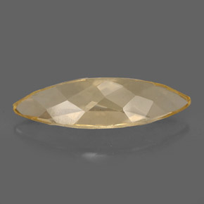 Béryl jaune naturelle marquise, 2,80 ct, IF