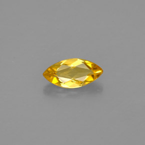 Béryl Jaune doré naturelle Marquise, 0.48 ct, VVS-VS