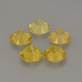 Achetez naturel ct Jaune doré Béryl gems, Coupe roude, En provenance Brésil chez GemSelect. En stock, livraison internationale!