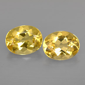 Achetez naturel ct jaune béryl gems, coupe ovale, en provenance madagascar chez gemselect. en stock, livraison internationale!