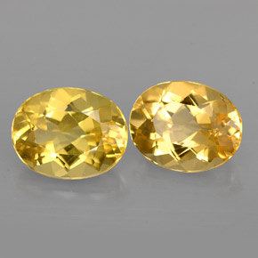 Achetez naturel ct jaune béryl gems, coupe ovale, en provenance madagascar chez gemselect. en stock, livraison internationale!