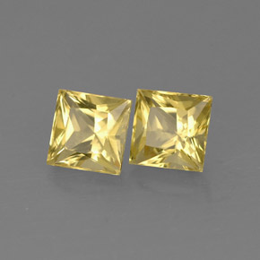 Achetez naturel ct jaune béryl gems, carré, en provenance brésil chez gemselect. en stock, livraison internationale!