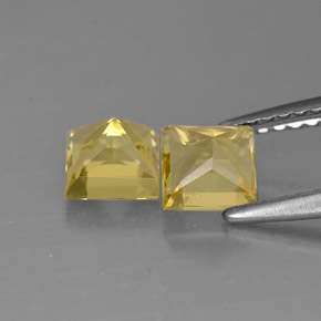 Achetez naturel ct jaune béryl gems, carré, en provenance brésil chez gemselect. en stock, livraison internationale!