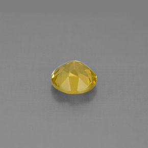 Béryl jaune naturelle coupe roude, 0,79 ct, VS