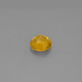 Béryl jaune naturelle coupe roude, 0,58 ct, VS