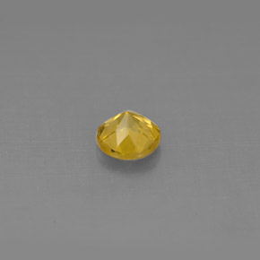 Béryl jaune naturelle coupe roude, 0,45 ct, VS