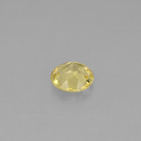Béryl Jaune doré naturelle Coupe roude, 0.43 ct, VS