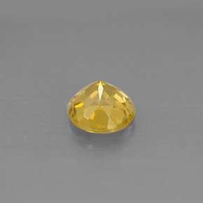 Béryl jaune naturelle coupe roude, 0,98 ct, VS