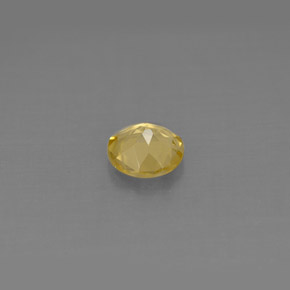 Béryl Jaune doré naturelle Coupe roude, 0.52 ct, VS