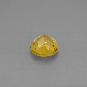 Béryl Jaune doré naturelle Coupe roude, 0.95 ct, VS