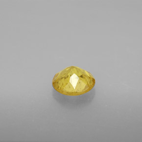 Béryl jaune naturelle coupe roude, 0,70 ct, VS