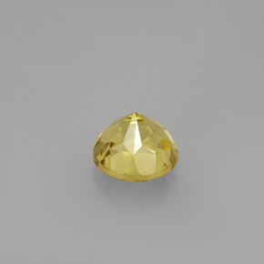 Béryl Jaune doré naturelle Coupe roude, 1.05 ct, VS