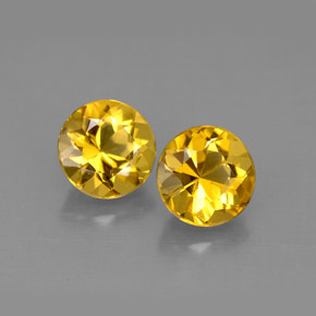 Achetez naturel ct jaune béryl gems, coupe roude, en provenance madagascar chez gemselect. en stock, livraison internationale!