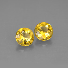 Achetez naturel ct jaune béryl gems, coupe roude, en provenance madagascar chez gemselect. en stock, livraison internationale!