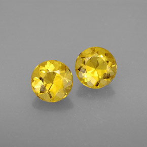 Achetez naturel ct Jaune doré Béryl gems, Coupe roude, En provenance Madagascar chez GemSelect. En stock, livraison internationale!
