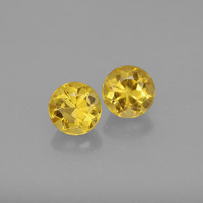 Achetez naturel ct Jaune doré Béryl gems, Coupe roude, En provenance Madagascar chez GemSelect. En stock, livraison internationale!