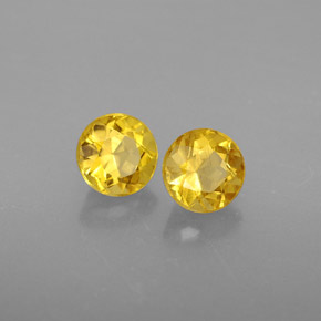 Achetez naturel ct Jaune doré Béryl gems, Coupe roude, En provenance Madagascar chez GemSelect. En stock, livraison internationale!