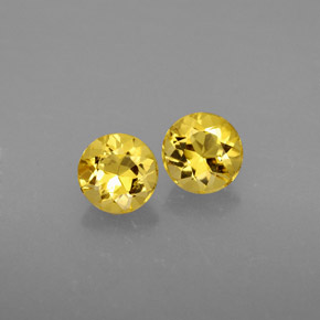 Achetez naturel ct Jaune doré Béryl gems, Coupe roude, En provenance Madagascar chez GemSelect. En stock, livraison internationale!