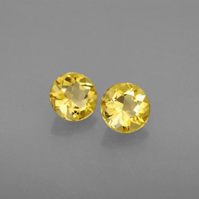 Achetez naturel ct Jaune doré Béryl gems, Coupe roude, En provenance Madagascar chez GemSelect. En stock, livraison internationale!