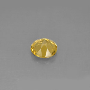 Béryl Jaune doré naturelle Coupe roude, 0.71 ct, VS