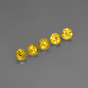 Achetez naturel ct jaune béryl gems, coupe roude, en provenance madagascar chez gemselect. en stock, livraison internationale!