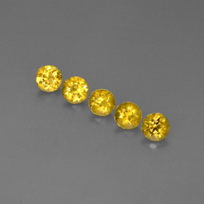 Achetez naturel ct jaune béryl gems, coupe roude, en provenance madagascar chez gemselect. en stock, livraison internationale!