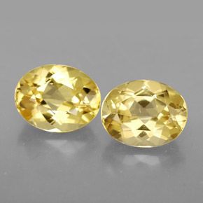 Achetez naturel ct Jaune doré Béryl gems, Coupe ovale, En provenance Brésil chez GemSelect. En stock, livraison internationale!