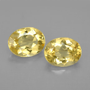 Achetez naturel ct jaune béryl gems, coupe ovale, en provenance brésil chez gemselect. en stock, livraison internationale!