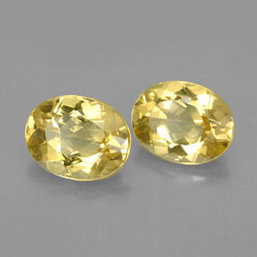 Achetez naturel ct jaune béryl gems, coupe ovale, en provenance brésil chez gemselect. en stock, livraison internationale!