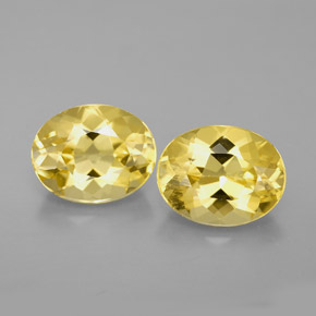 Achetez naturel ct jaune béryl gems, coupe ovale, en provenance brésil chez gemselect. en stock, livraison internationale!