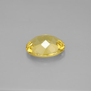 Béryl Jaune doré naturelle Coupe ovale, 1.50 ct, VVS