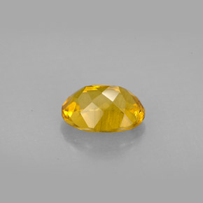 Béryl jaune naturelle coupe ovale, 1,21 ct, VS