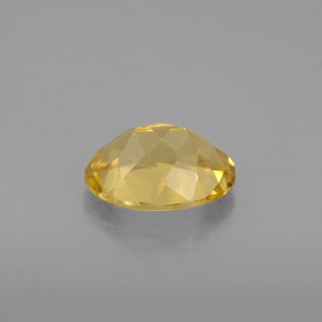 Béryl Jaune doré naturelle Coupe ovale, 1.11 ct, VS