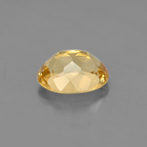 Béryl Jaune doré naturelle Coupe ovale, 1.69 ct, VS
