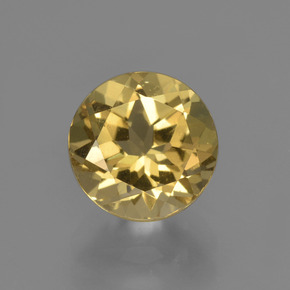 Béryl or naturelle coupe roude, 2,03 ct, VS