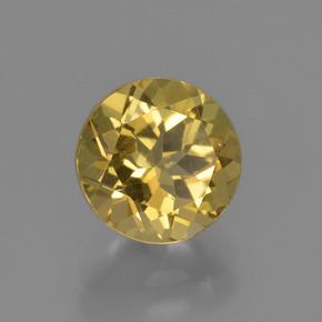 Béryl or naturelle coupe roude, 2,03 ct, VS