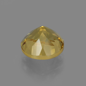 Béryl or naturelle coupe roude, 2,03 ct, VS